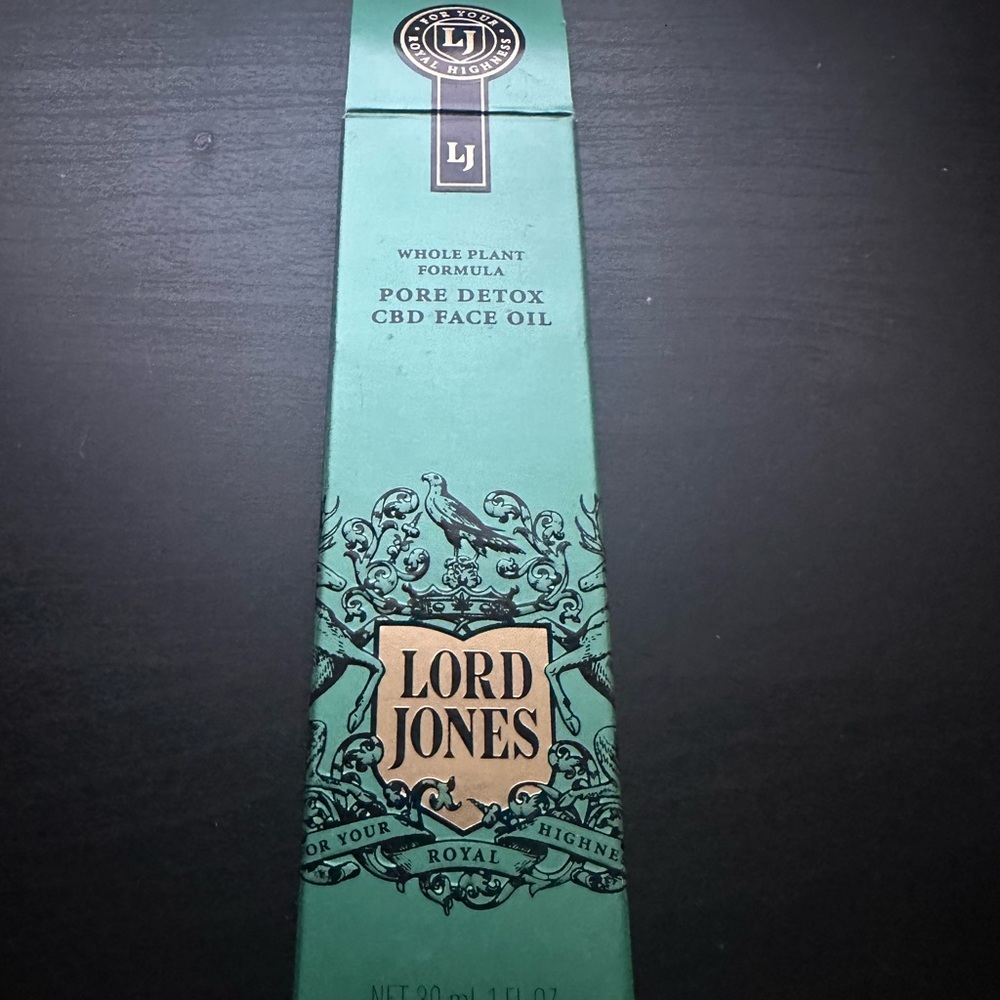 Lord Jones Pore Detox Face Oil Full Size 1oz